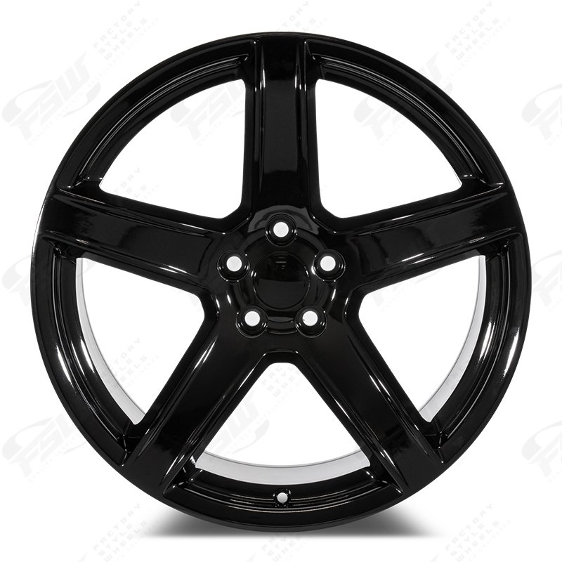 22x9.5 | 18 | F237 Gloss Black | HR2 Hellraiser Style | 5x115