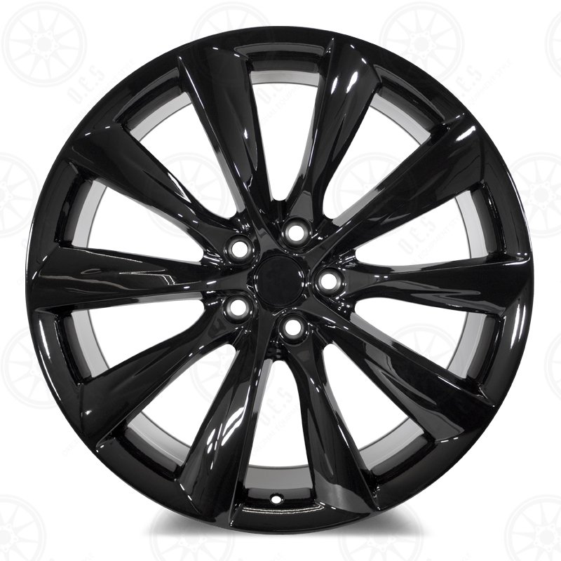 21x10 | 40 | RT04 Gloss Black | Turbine Style | 5x120 (Rear