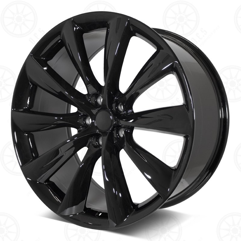 21x10 | 40 | RT04 Gloss Black | Turbine Style | 5x120 (Rear